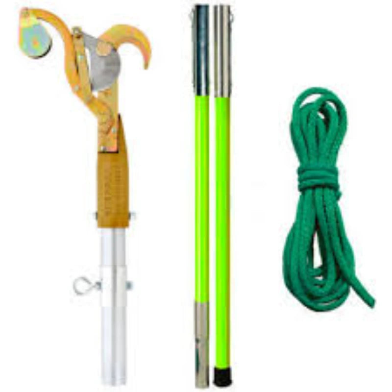 SETPH4 Sherrill Prunner Head w Adapter & 2 - 6' Corefilled Ple ( Dielectrico)