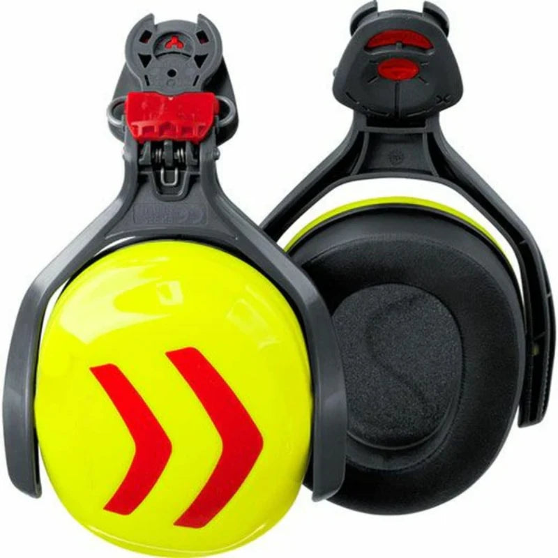 15570 Pfanner Protos Earmuffs - Red and Yellow (OREJERAS)