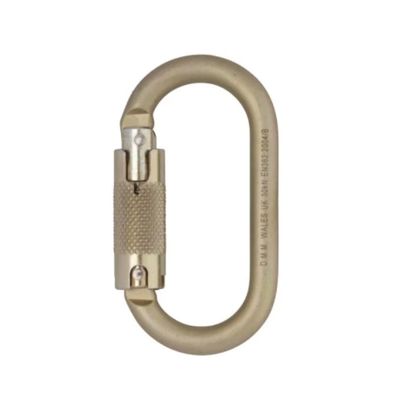 13606 DMM Oval Locksafe Steel Carabiner