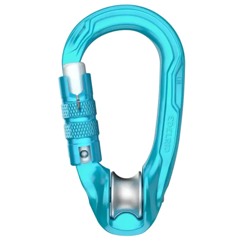 852270003290 Maxiom Rig Triple, icemint (329) - Mosqueton triple seguridad con polea