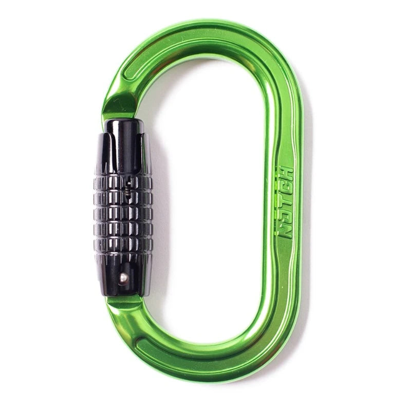 54441 Notch absolute oval aluminium carabiner (mosqueton)