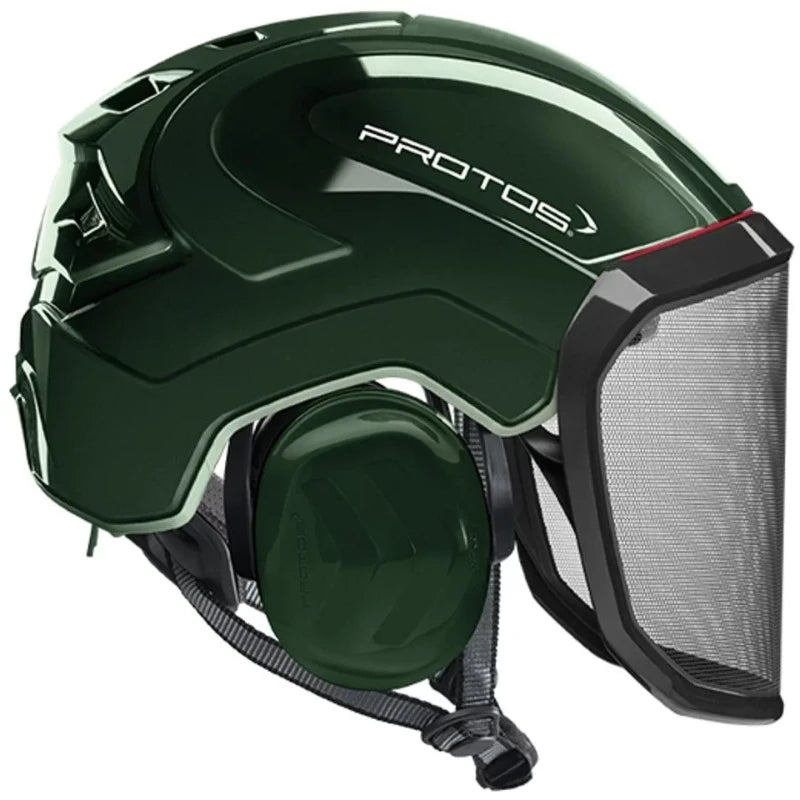 23701 Protos Integral Arborist Helmet System - Olive