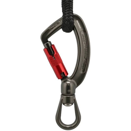 31899 ISC AluminumSwivel Captive Eye Double Auto Locking