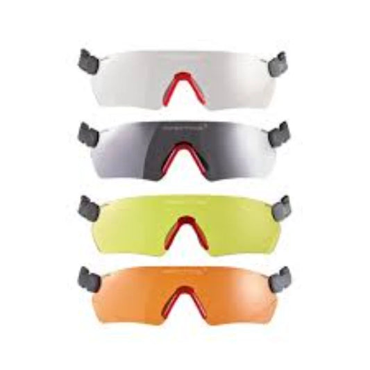 404090-60 Pfanner Protos Integral Helmet Mounted Safety Glasses