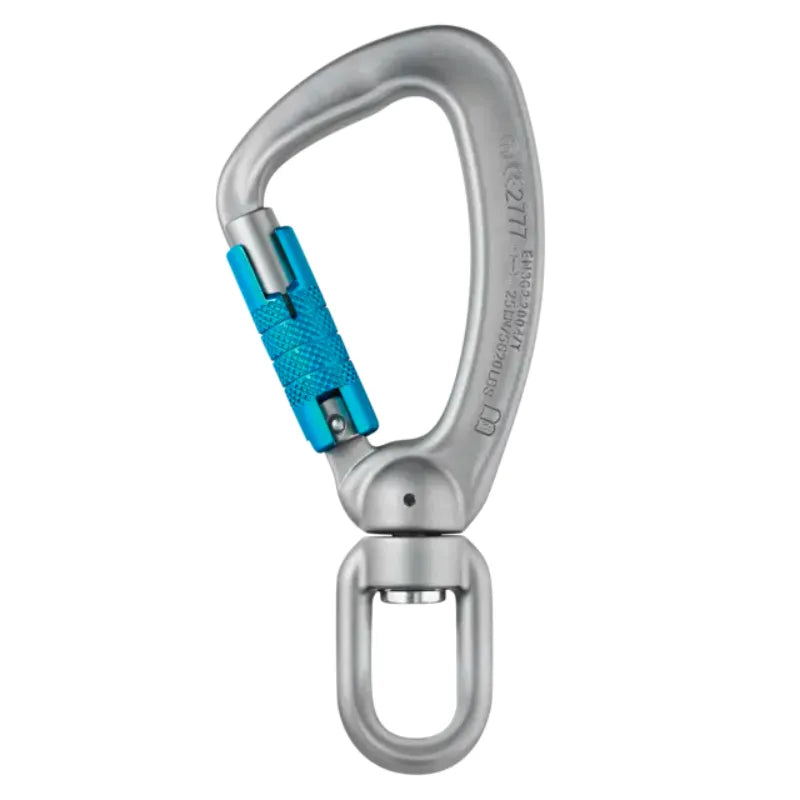 882690000730 Twister Triple 21mm, titan (073) - Mosqueton D Triple seguridad giratorio