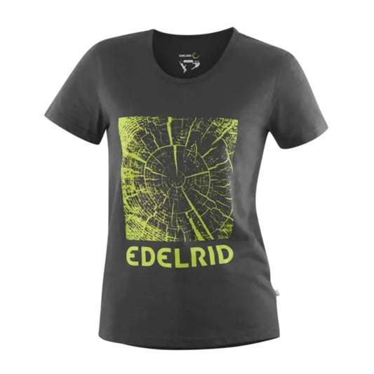 492851760380 Wo Timber T, obsidian (176), M - Camiseta de algodon organico