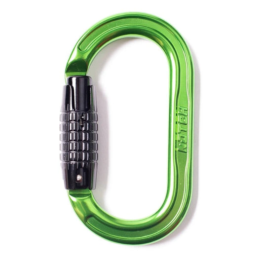 54441 Notch absolute oval aluminium carabiner (mosqueton)