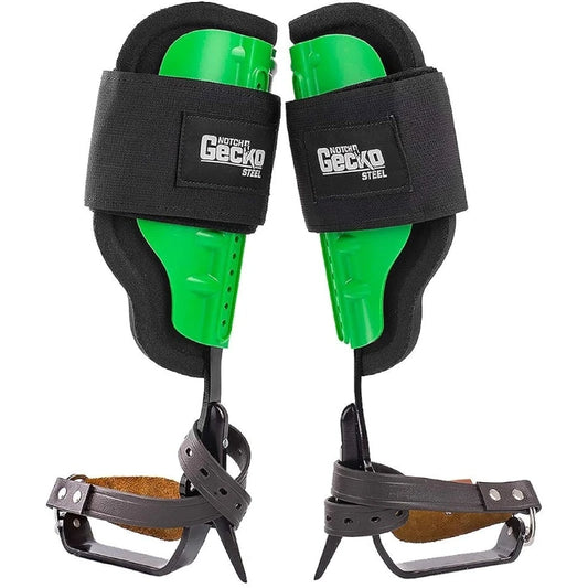 41150 Notch gecko steel climbers w/tree gaffs